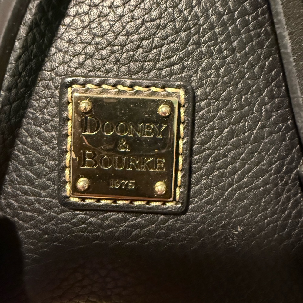 Dooney & Bourke Black Drawstring Bag - Picture 9 of 10
